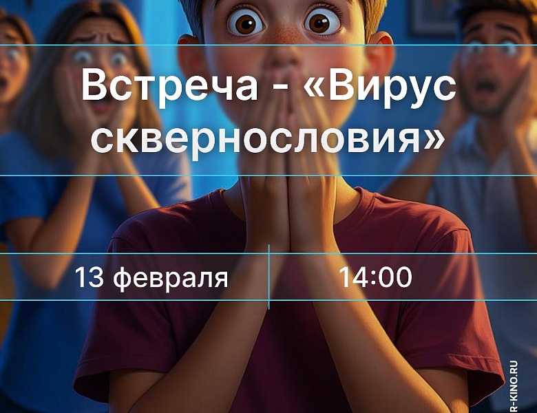Встреча «Вирус сквернословия», 12+
