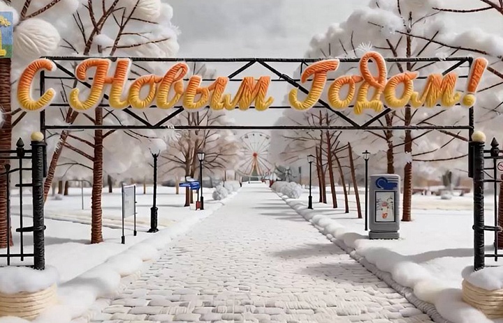 Зимняя сказка Тамбова: смотрим музыкальный подарок любимому городу